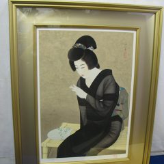 1905伊藤深水 シルク